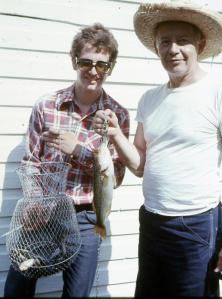 Ferd and Pop wiht fish 78 0805