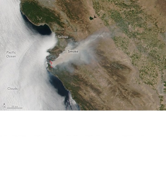 San Fran Fire sattelite